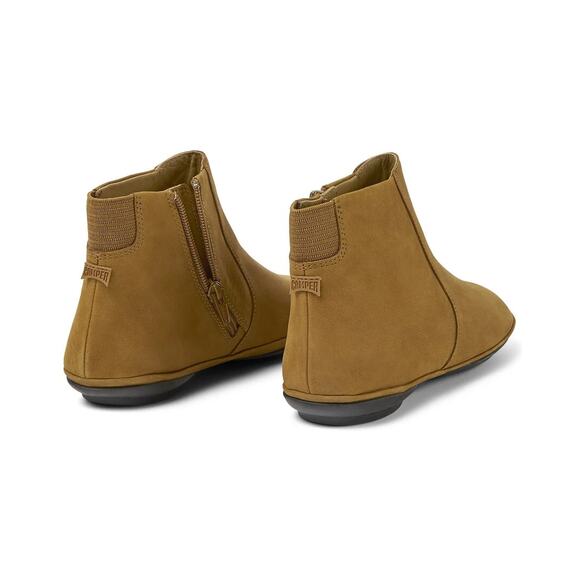 nib CAMPER sz 41 / 10 Nina Right Leather Trim Medium Brown Chelsea Bootie - Picture 2 of 2